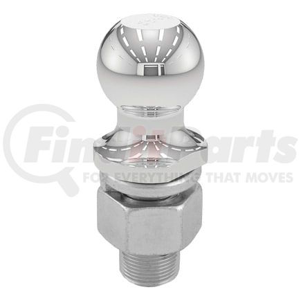 40090 by CURT MANUFACTURING - 2in. Trailer Ball (1-1/4in. x 2-5/8in. Shank; 10;000 lbs.; Chrome)