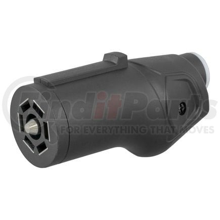 58145 by CURT MANUFACTURING - Heavy-Duty 7-Way RV Blade Connector Plug (Trailer Side)