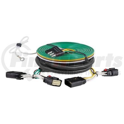 58986 by CURT MANUFACTURING - Custom Towed-Vehicle RV Wiring Harness; Select Ford Ranger