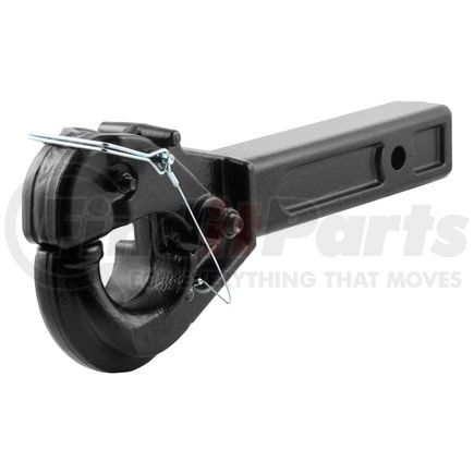 CURT Manufacturing 48005 Trailer Hitch Pintle Hook Mount Receiver-Mount Pintle Hook (2in. Shank; 10;000 lbs.; 2-1/2in.