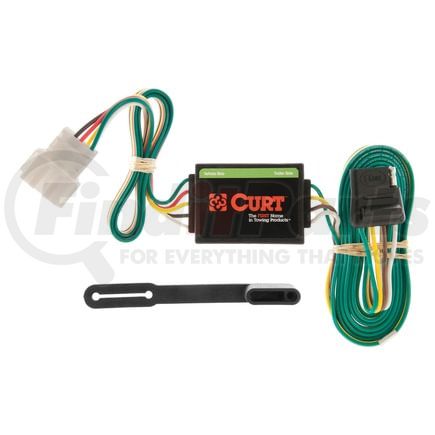 55106 by CURT MANUFACTURING - Custom 4-Flat; Select Honda CR-V; OEM Tow Package Required