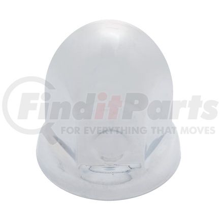 10002C by UNITED PACIFIC - Wheel Lug Nut Cover - 1.5" x 2", Chrome, Steel, Standard, with Flange