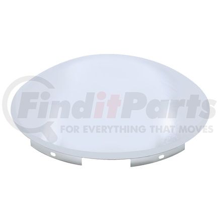 10189 by UNITED PACIFIC - Axle Hub Cap - Front, 6 Even, Dome Style, 7/16" Lip