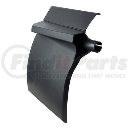 21950 by UNITED PACIFIC - Truck Quarter Fender - Passenger Side (RH), Black, fits 2018-2025 Freightliner Cascadia
