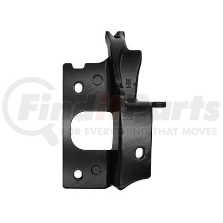 21965 by UNITED PACIFIC - Bumper Bracket - Passenger (RH), Black, for 2013-2021 Kenworth T680