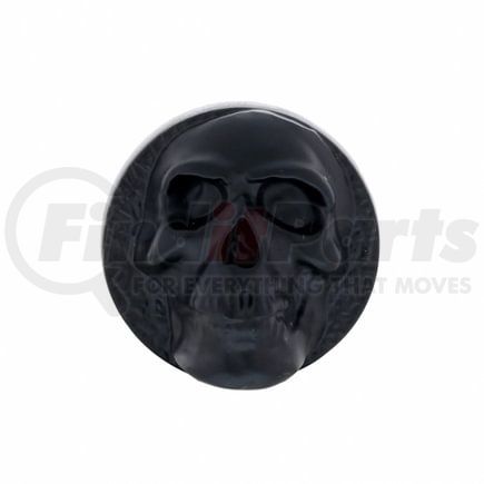 23198 by UNITED PACIFIC - Dash Knob - Black, Skull