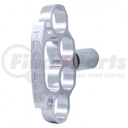 23527 by UNITED PACIFIC - Air Brake Valve Control Knob - Metal Knuckle Style, "Trailer"