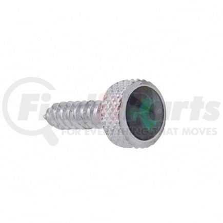 23883 by UNITED PACIFIC - Dash Panel Screw - Dash Screw, Upper, with Green Diamond, for Kenworth