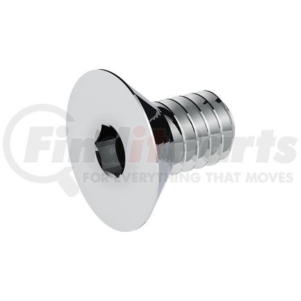 24011 by UNITED PACIFIC - Window Crank Handle Screw - Window Crank Screw, Chrome
