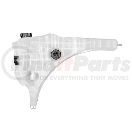 26002 by UNITED PACIFIC - Engine Coolant Reservoir - Pressurized, with Coolant Level Sensor, For Freightliner Cascadia