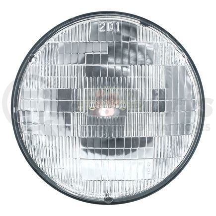 30356 by UNITED PACIFIC - 7" Round Halogen High and Low Sealed Beam Headlight with Glass Lens