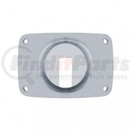 30369-4 by UNITED PACIFIC - Headlight Mount - Headlight Inner Mounting Base Plate, Stainless, for Peterbilt