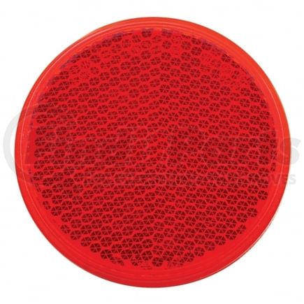 30726 by UNITED PACIFIC - Reflector - 2 3/16" Round, Quick Mount, Red