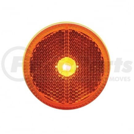 31055AK by UNITED PACIFIC - Clearance/Marker Light - Incandescent, Amber/Polycarbonate Lens, 2.5", with Reflector