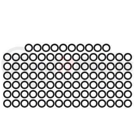 31515P100 by UNITED PACIFIC - Lighting Grommet - 100 Pieces, Black, Rubber, for 4" Light