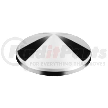 10278-1 by UNITED PACIFIC - Axle Hub Cap - Rear, Chrome Pointed, for 10261 and 10278
