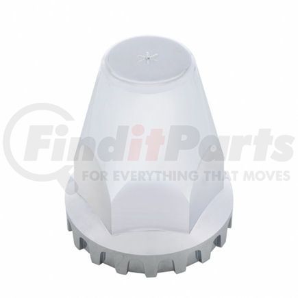 10281B by UNITED PACIFIC - Wheel Lug Nut Cover - 33mm x 2 3/4" Australian Volvo, with Flange, Push-On Style