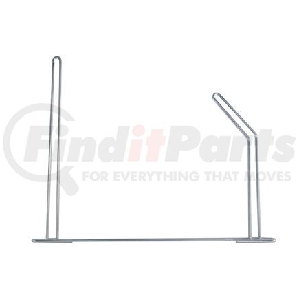 10456R by UNITED PACIFIC - Mud Flap Bracket - RH, Angled Anti-Sail Bracket, 24"