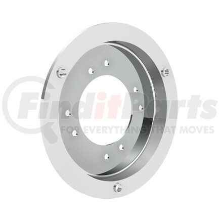 10513 by UNITED PACIFIC - Classic Chrome Plastic Watermelon Light Sleeper Bunk LED Adapter, 4" Sleeper Hole