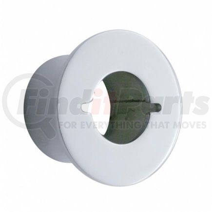 10665-1 by UNITED PACIFIC - Mud Flap Hanger Bracket - Chrome, for Peterbilt