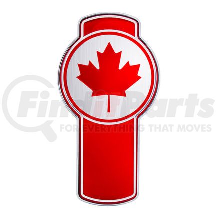10978 by UNITED PACIFIC - Emblem - Chrome, Die Cast Canada Flag