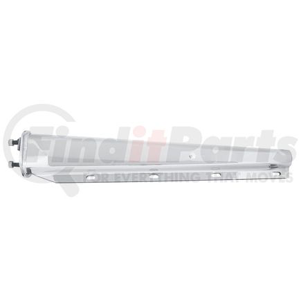 11310 by UNITED PACIFIC - Mud Flap Hanger - 30", Stainless, "Competition Series", Heavy Duty, 2.5" Bolt Pattern