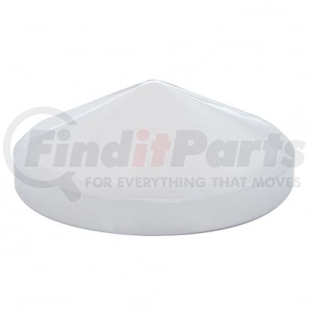 20189 by UNITED PACIFIC - Axle Hub Cap - Rear, 8", Stainless, Pointed