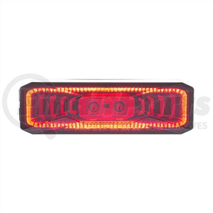 36011 by UNITED PACIFIC - Clearance Light - 10 LED, Red LED/Lens, Rectangular, Abyss Light