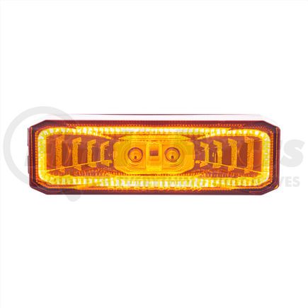 36010 by UNITED PACIFIC - Clearance Light - 10 LED, Amber LED/Lens, Rectangular, Abyss Light