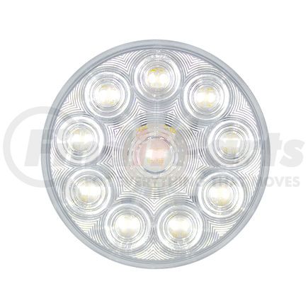 36680B by UNITED PACIFIC - Back Up Light - Bulk, 4" Round, 20 LED, Competition Series, White LED, Clear Lens