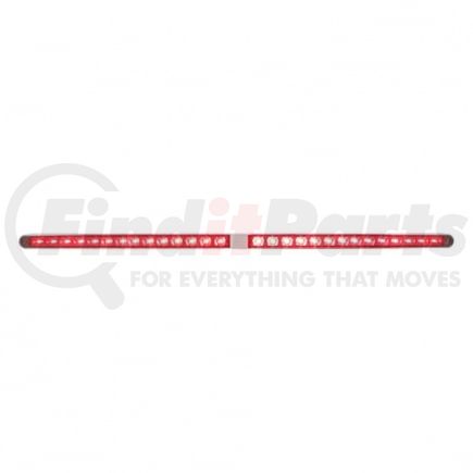 36788 by UNITED PACIFIC - Light Bar - LED, Turn Signal Light, Red LED and Lens, Chrome/Plastic Housing, with Bezel, 14 LED Per Light Bar