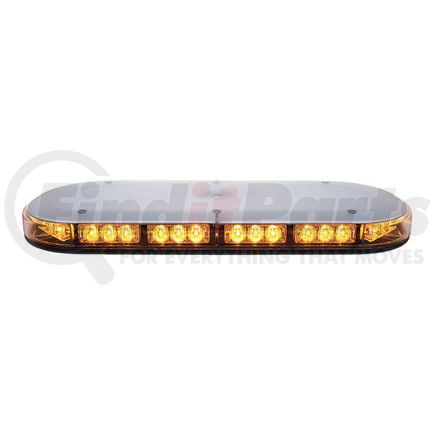 36937 by UNITED PACIFIC - Light Bar - 42 High Power LED, Micro Warning, Magnet Mount, Clear Lens