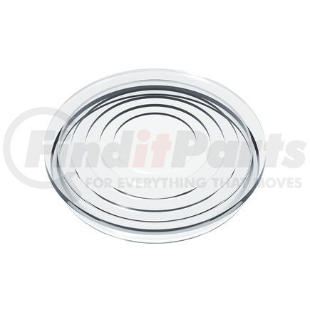 37058 by UNITED PACIFIC - Dome Light Lens - Round Map, for 2006+ Peterbilt, Clear