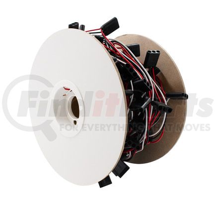 34191 by UNITED PACIFIC - Wiring Harness - Triple Female Bullet Plug, 6" Lead, 150 Plugs