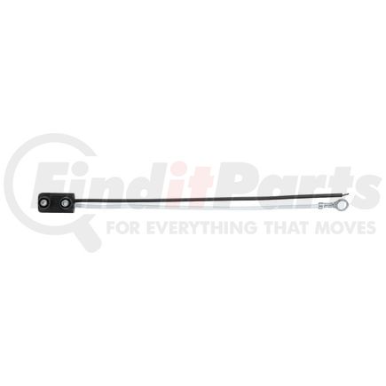 34210P by UNITED PACIFIC - Marker Light Wiring Harness - 2 Wire Pigtail, with 2 Prong Plug, 12" Lead