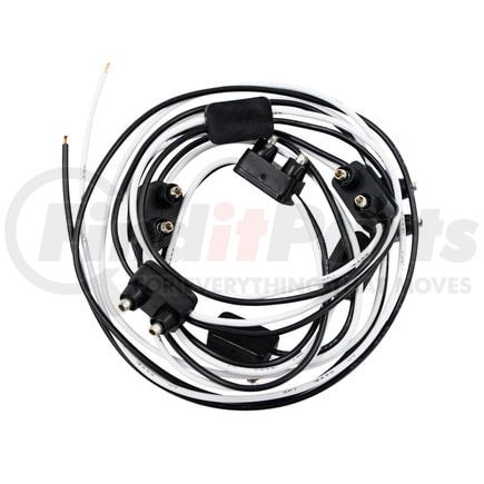 34247P by UNITED PACIFIC - Multi-Purpose Wiring Harness - 8 Count, 2-Prong, Male Bullet Plugs, 16 Gauge