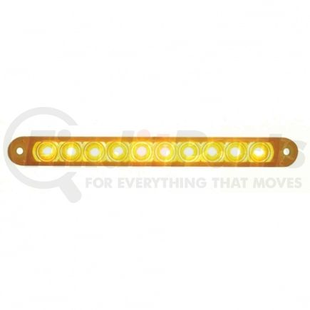 39684B by UNITED PACIFIC - Turn Signal Light - 10 LED 6.5" Turn Signal Light Bar, Amber LED/Amber Lens