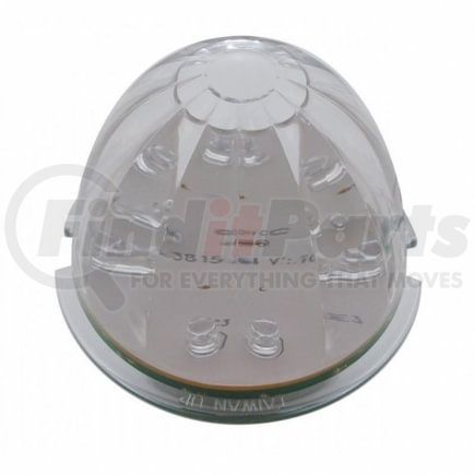 39734B by UNITED PACIFIC - Truck Cab Light - 17 LED Dual Function Watermelon, Red LED/Clear Lens