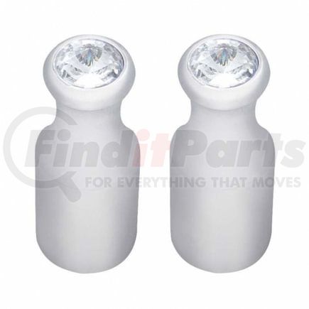 40802P by UNITED PACIFIC - Toggle Switch Extension - Chrome Plated, Aluminum, with Clear Diamond, for International