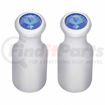 40801P by UNITED PACIFIC - Toggle Switch Extension - Chrome Plated, Aluminum, with Blue Diamond, for International