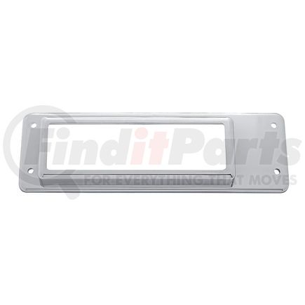 United Pacific 40941 Radio Bezel C.B. Radio Bezel - Chrome, Plastic, for International
