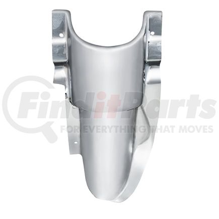 40968 by UNITED PACIFIC - Steering Column Cover - Lower, Chrome, Plastic, fist 198-2010 Peterbilt 300 Series