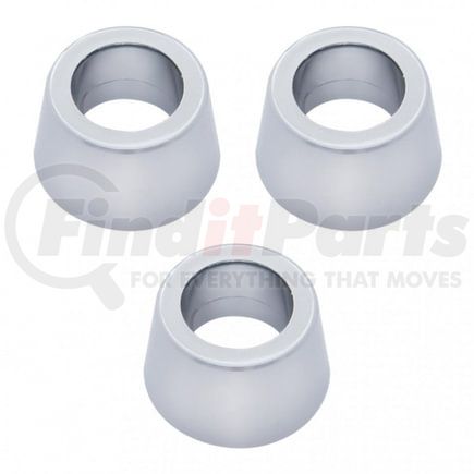 41007P by UNITED PACIFIC - Turn Signal Light Cover - Round, for Kenworth/Peterbilt