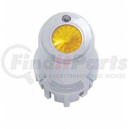 41191 by UNITED PACIFIC - A/C Control Knob - Center, Amber Diamond, for 2006+ Kenworth