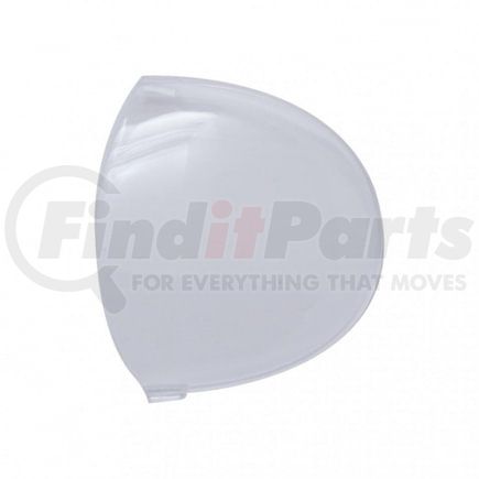 United Pacific 41384 Dome Light Lens Dome Light Lens - Round, Clear, for 2006+ Kenworth