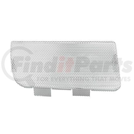 41523 by UNITED PACIFIC - Speaker Cover - LH, Chrome, Headliner Speaker Grille, for 2006-2019 Kenworth