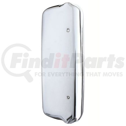 42062B by UNITED PACIFIC - Door Mirror Cover - Passenger Side, Chrome, 2005-2010 Freightliner Century and Columbia