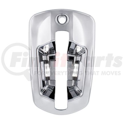 United Pacific 42543 Exterior Door Handle Cover Exterior Door Handle Cover - Passenger Side, Chrome, with 6 LED White Light