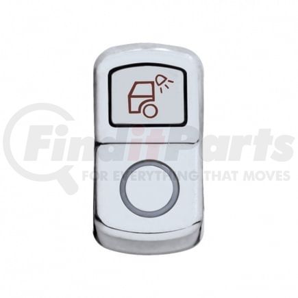 United Pacific 45136 Rocker Switch Cover Rocker Switch Cover - "Load Light" Chrome, Plain