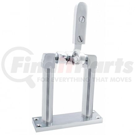 46106 by UNITED PACIFIC - Air Horn Control Valve Lever - Chrome, 4" Stand Set